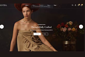 design jewelry website jewelry shopify store fashion shopify necklace store