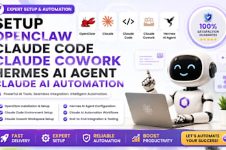 setup openclaw claude code claude cowork hermes ai agent claude ai automation