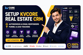 setup kvcore real estate crm autonomous ai email responders funnel lead tracking