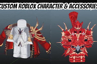 model custom roblox asset, roblox character model, roblox ugc model