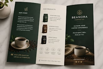 brochure, trifold brochure, business brochure, company profile
