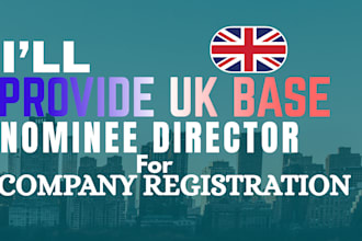 do UK company registration from companies house as a UK nominee director