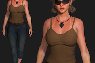 do realistic metahuman character modelling, arkit 52 blendshapes and rigging
