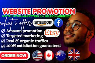 promote your website to increase visibility and reach targeted audience