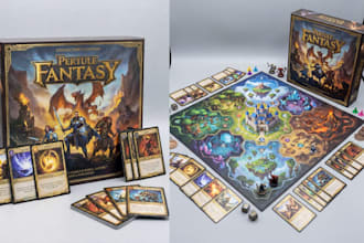 design board game card game tabletop game box cards tarot card game rulebook