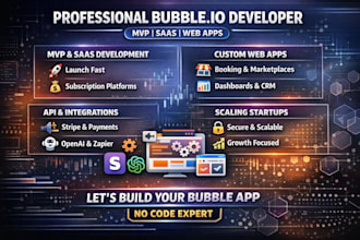 do bubble io website bubble io app bubble mvp, bubble saas as bubble developer
