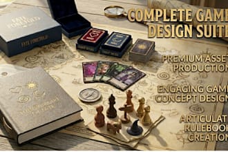 custom board game design card game and full game mechanics