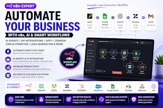 n8n workflow automation apify, zendesk integration, apify scraping, wix velo