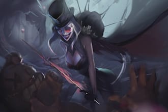 draw professional splash art