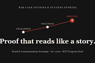 write a compelling b2b case study or customer success story