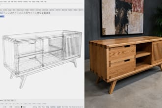 3d furniture design woodworking carpentry cnc in fusion 360 shop drawing 3d DIY