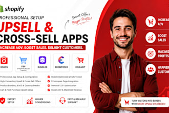 setup shopify upsell and cross sell apps bogos fbp bundler ecomposer releasit