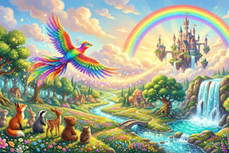 draw whimsical children book illustrations and character art