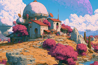 sci fi illustration and sci fi art