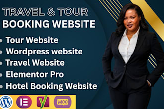design travel website agency travel or tourism website on wordpress or webflow