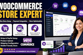 setup woocommerce store payment gateway and online shop