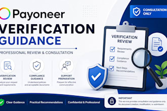 review your payoneer verification requirements and documents