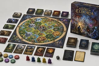 design board game card game tabletop game cards box rulebook tarot card game