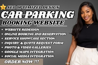 car parking website parking booking website parking lot website parking rental