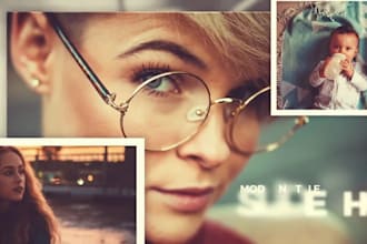 make a slideshow video with your videos or photos slideshow, birthday slideshow