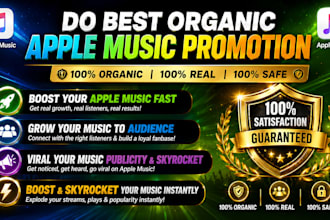 do best organic apple music promotion for real growth using google ads