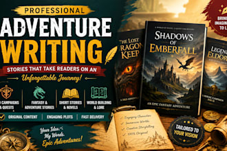 write adventure story fantasy dungeons and dragons adventure rpg campaigns quest