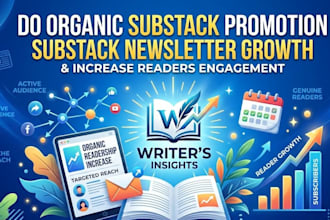 do substack promotion, substack newsletter, organic substack subscribers growth