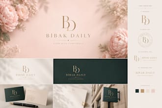 design a modern luxury logo for your business