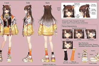 design vtuber model, anime vtuber avatar, vtuber character for streaming