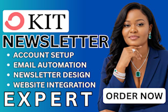 setup convertkit newsletter kit landing page convertkit email sequence expert