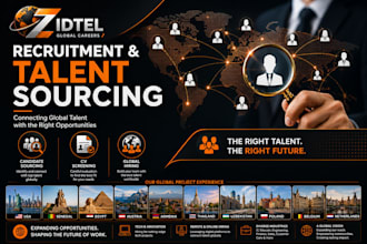 source candidates and recruit talent worldwide