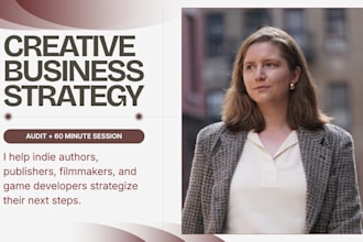 audit and strategize your creative business