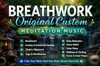 create relaxation healing yoga meditation music in ambient sound binaural beat