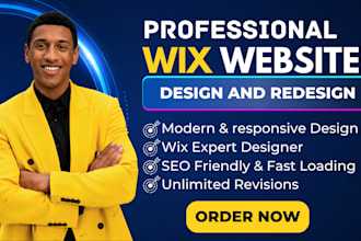 create wix health care website design, wix website redesign expert