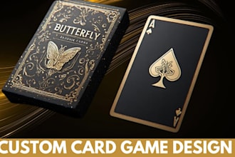create unique card game design, tcg, ccg, and tabletop game art