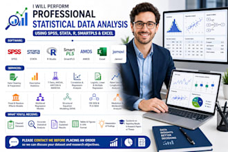do data analysis with spss, amos, smartpls, stata, or, r