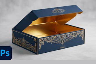 do packaging design, product box design , mailer box and amazon box design