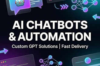 build a custom ai chatbot or automate your workflow with chatgpt