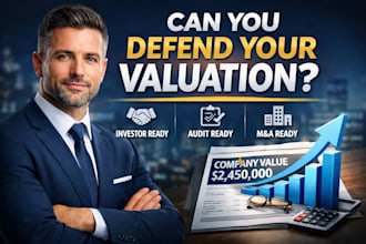 provide investor ready business valuation and dcf analysis