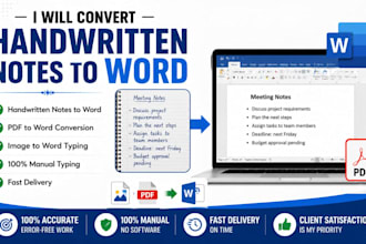 provide neat and clean handwriting and copy writing service