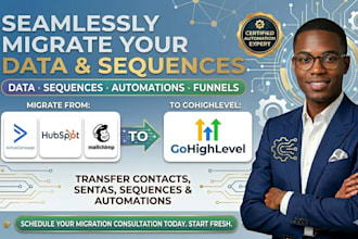 migrate activecampaign hubspot mailchimp contact automation sequence gohighlevel