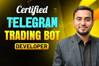 build custom telegram trading bot with api integration