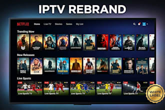 rebrand xciptv, iptv smarters, tivimate, ibo player ott app