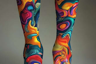 design custom and unique socks design