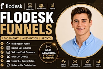 build flodesk lead magnet funnel freebie form welcome sequence email list cleanu
