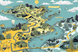 create a vector map