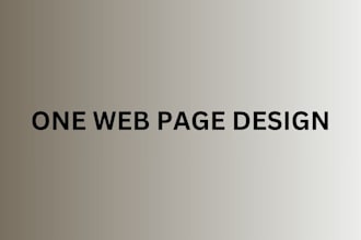 design a web page