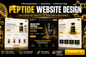 peptide website design research peptide peptide store peptide website ecommerce