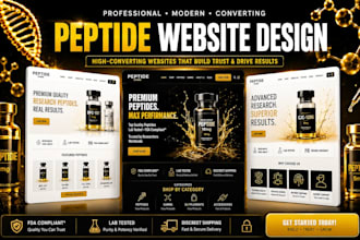 peptide website design research peptide peptide store peptide website ecommerce