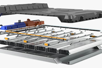 design automative car parts ev battery housing and vehicle cad for manufacturing